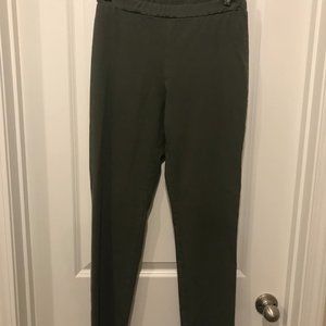 Clara Sun Woo olive green pull on pant size large